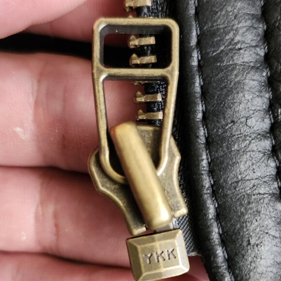 Sheepskin Shearling Aviator Leather Jacket - Picture 11 of 13